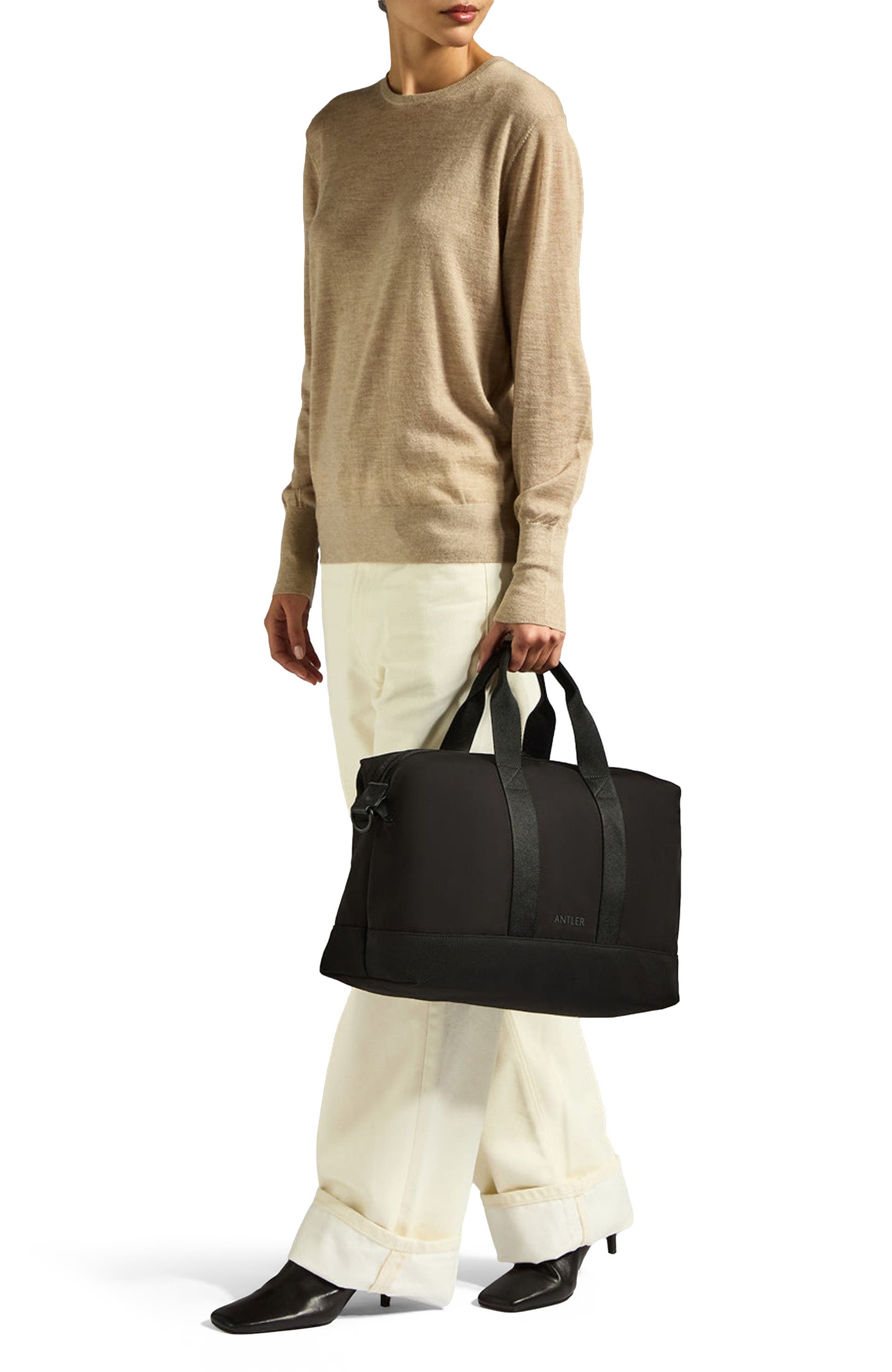Icon Overnight Bag, Alternate, color, Black