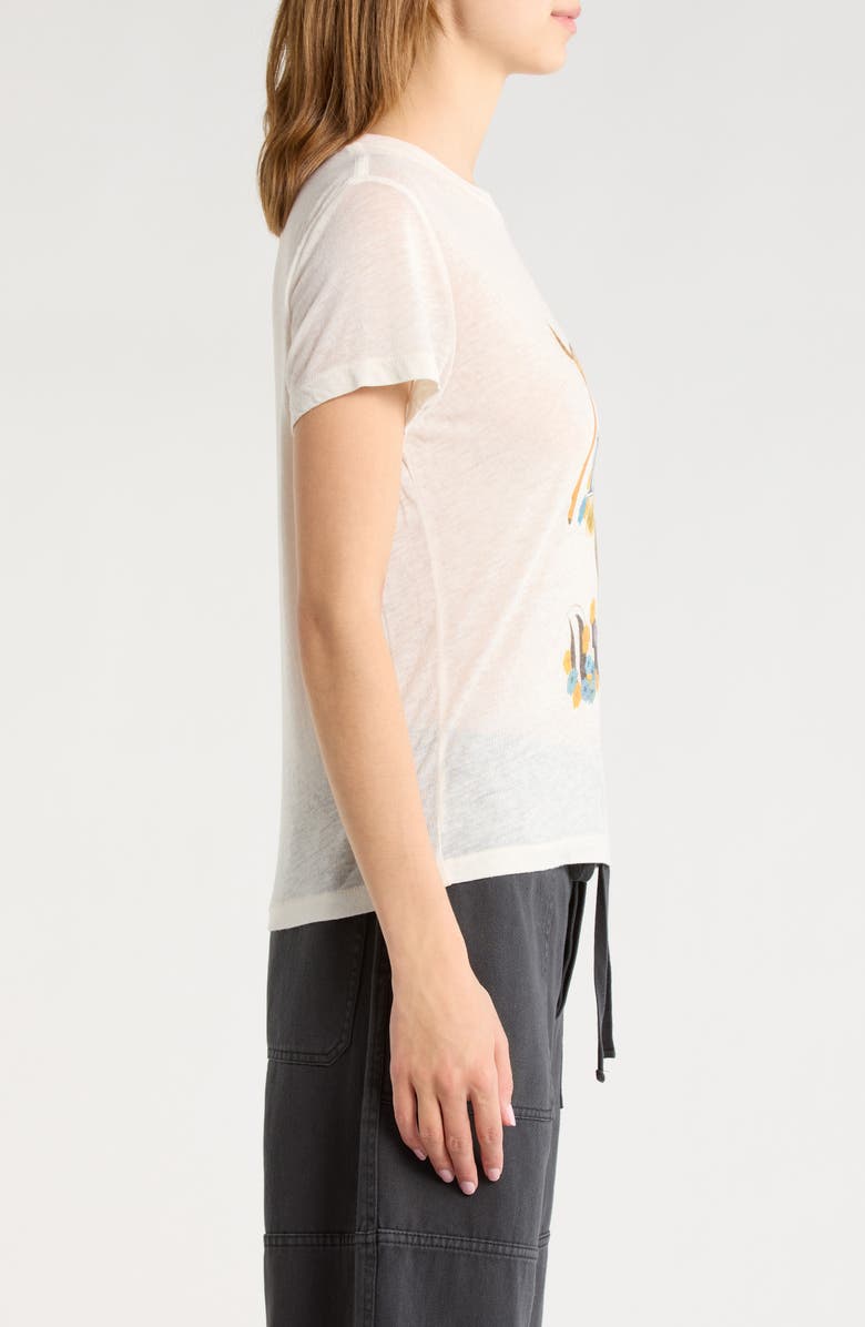 Re/Done Bambi Graphic T-Shirt, Alternate, color, Vintage White