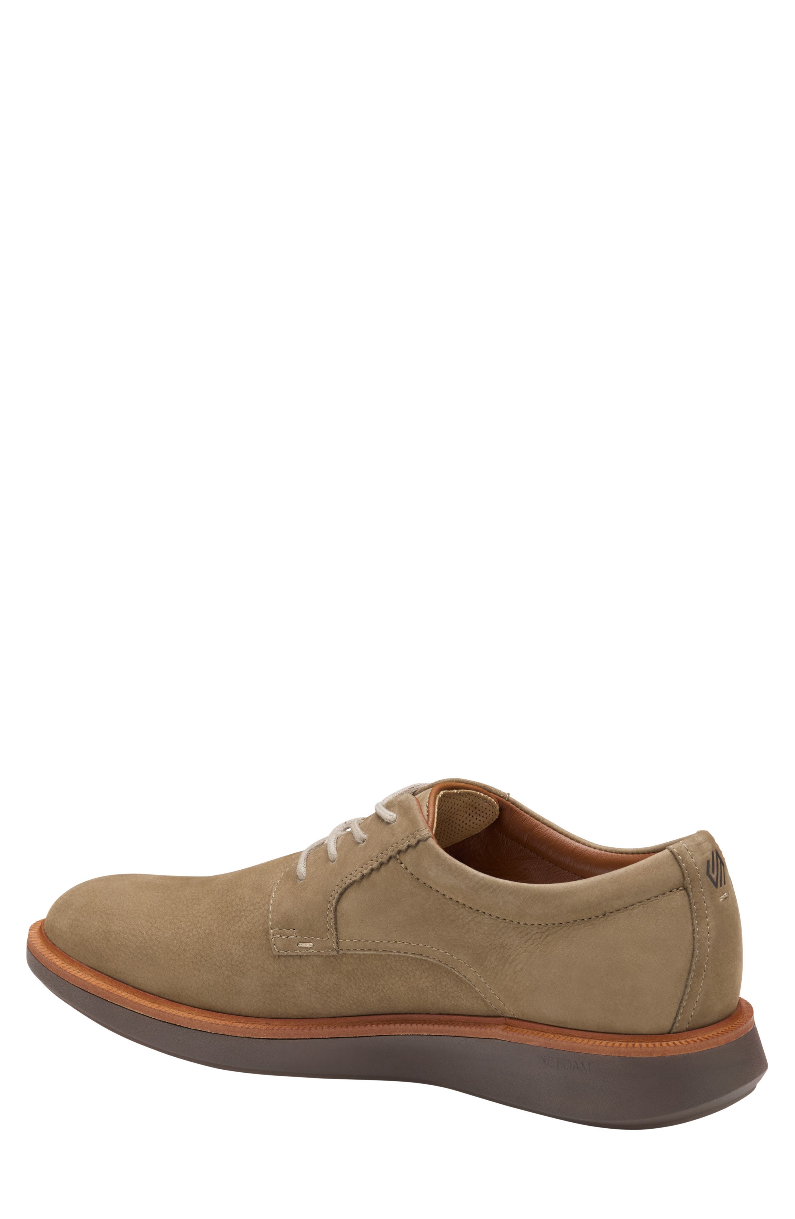 Parker Waterproof Plain Toe Derby, Alternate, color, TAUPE WATERPROOF NUBUCK