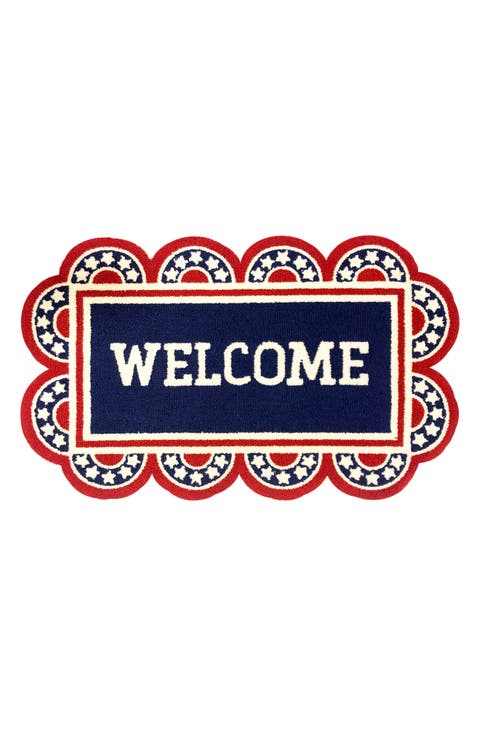 Welcome Americana Doormat