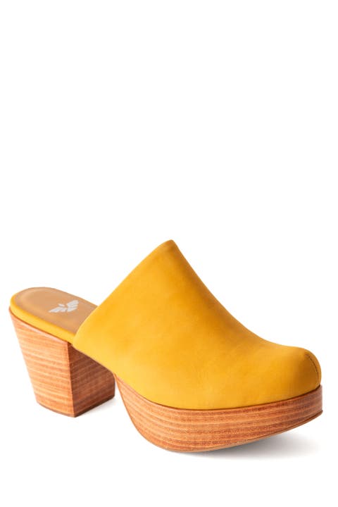 Ava Suede Clog Mule