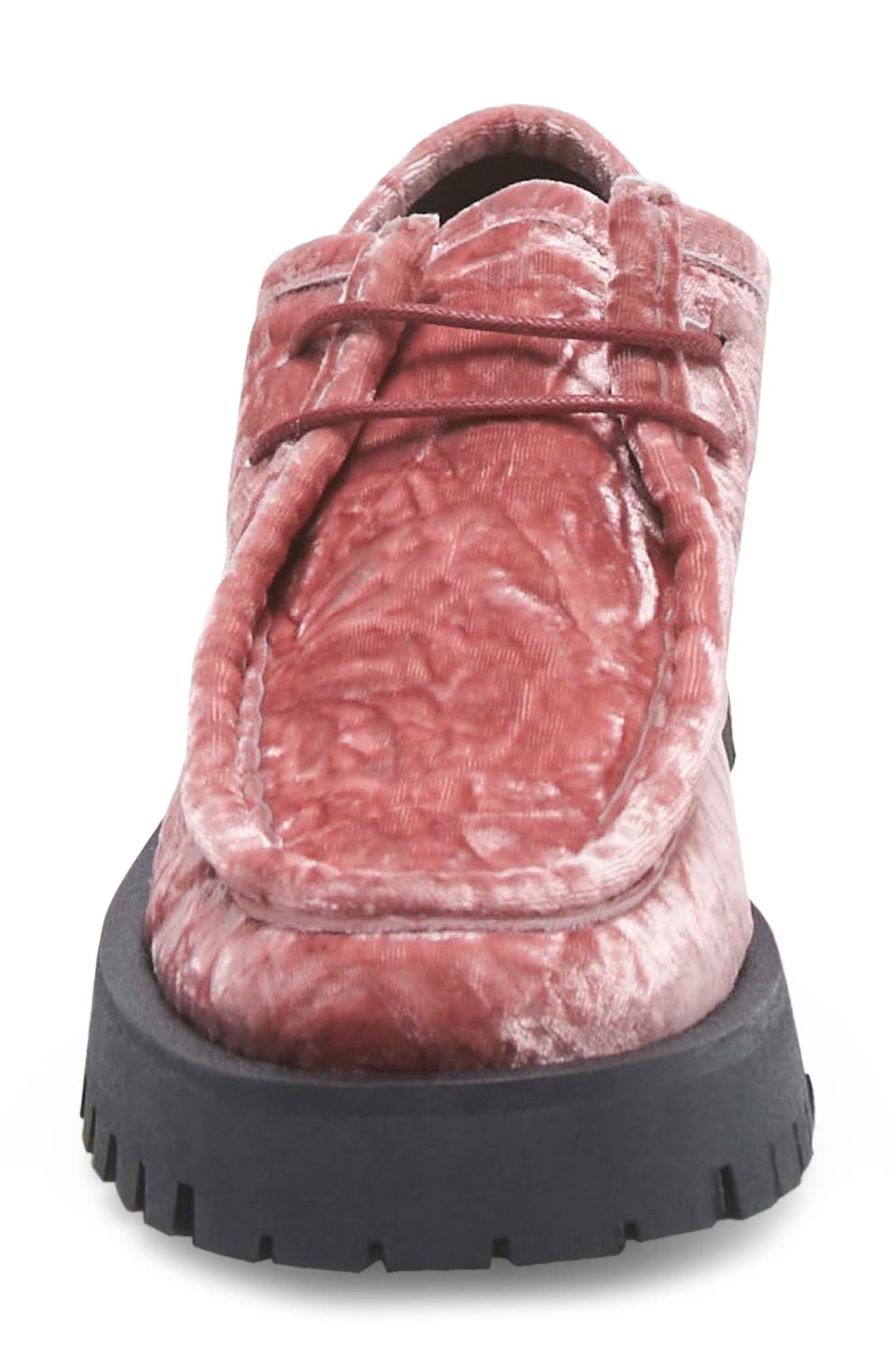 Convertible Velvet Loafer, Alternate, color, SMOKED PINK