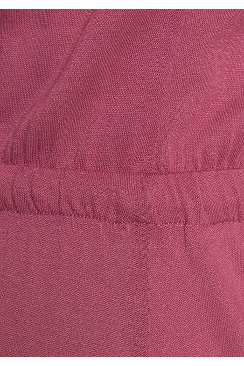 Women's Side Slit Maxi Dress, Alternate, color, Berry