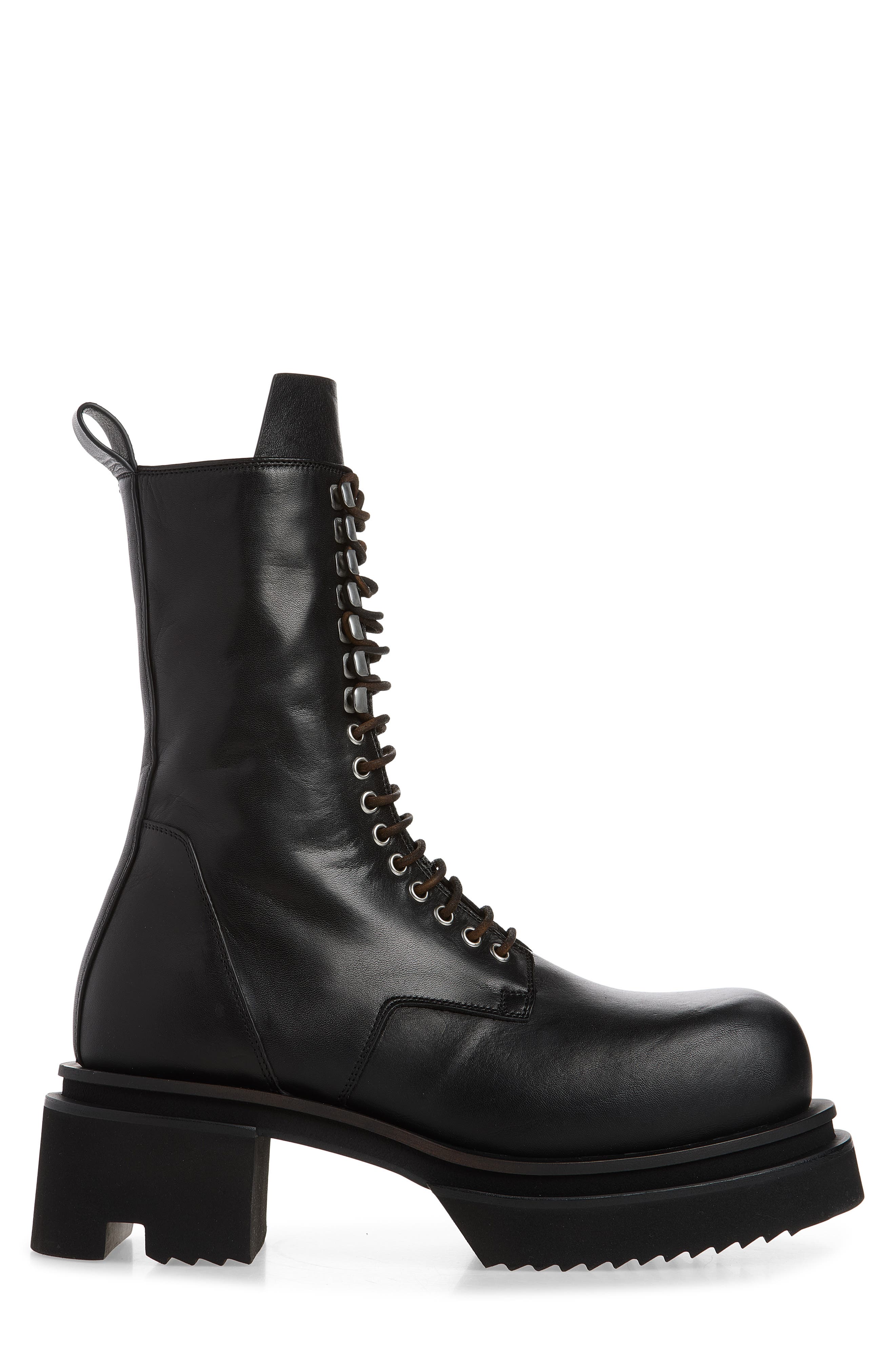 Bogun Platform Lace-Up Boot Bogun Platform Lace-Up Boot Bogun Platform Lace-Up Boot Bogun Platform Lace-Up Boot, Alternate, color, BLACK