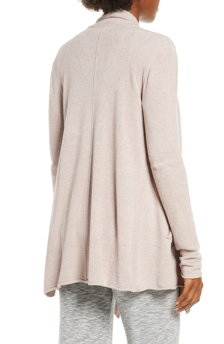 Barefoot Dreams<sup>®</sup> CozyChic<sup>™</sup> Ultra Lite High/Low Cardigan, Alternate, color, Faded Rose