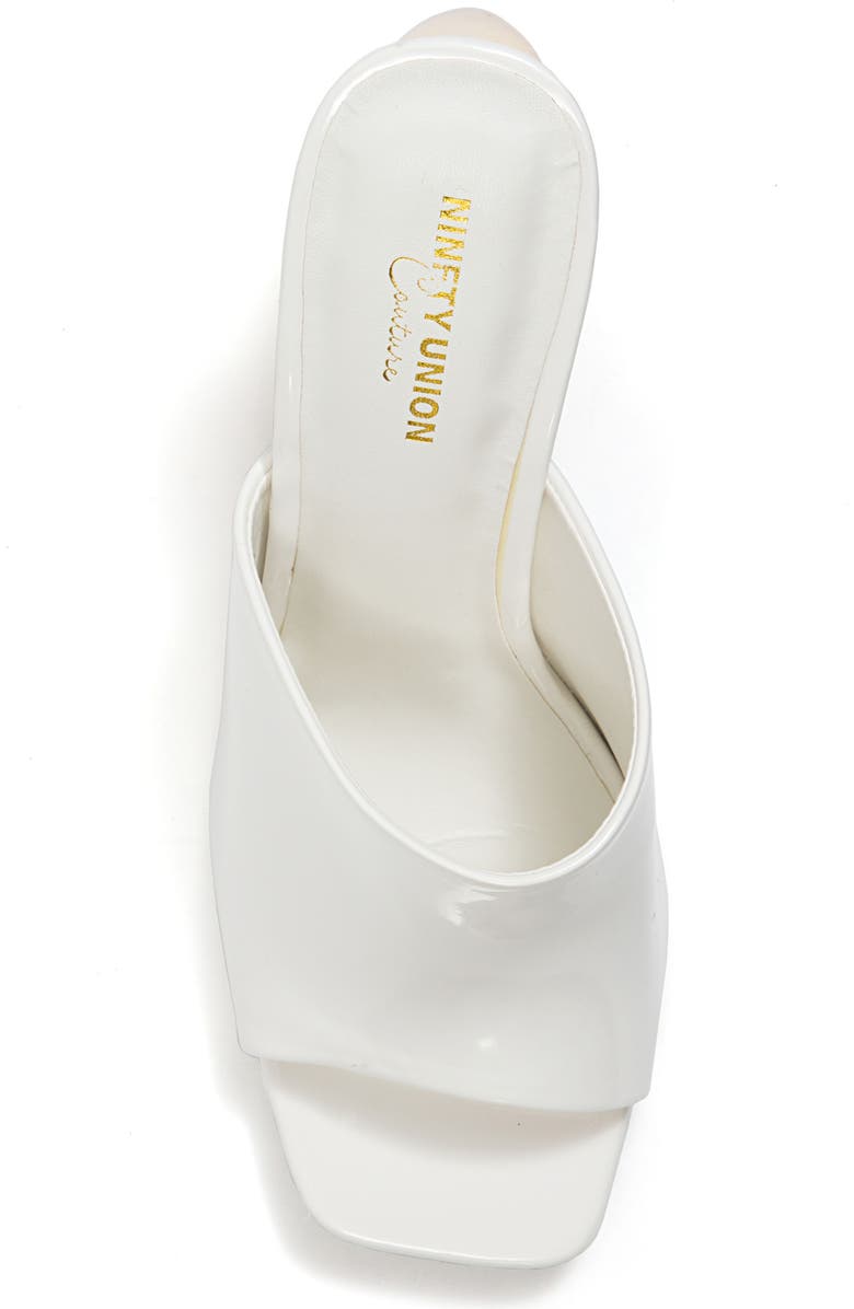 NINETY UNION Jloo Slide Pump, Alternate, color, White