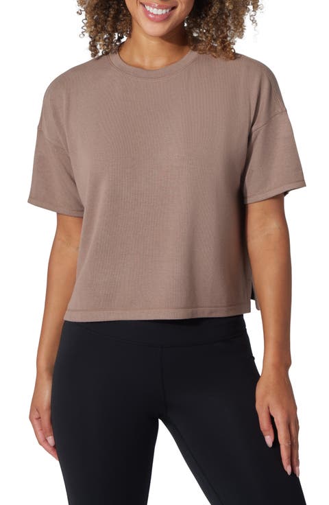 Peached Jersey Deluxe Boxy Cropped Tee