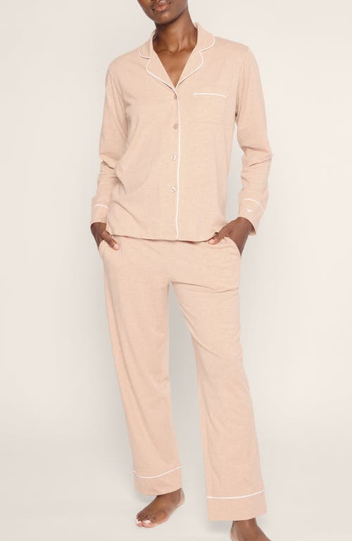 PETITE PLUME PETITE PLUME LUXE PIMA COTTON PAJAMAS 