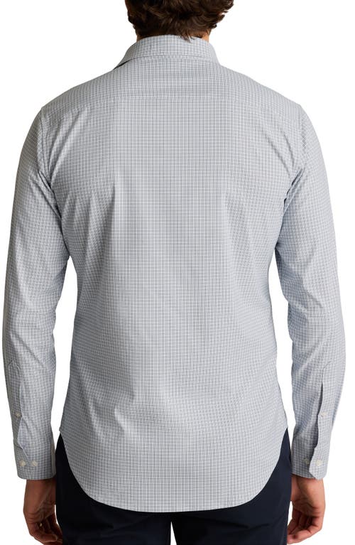 Bonobos Tech Check Button-up Shirt In Gray