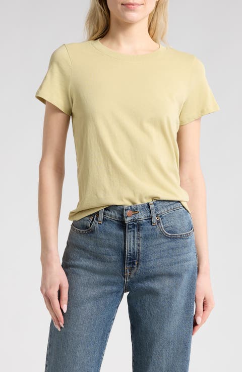 Vintage Crewneck Cotton T-Shirt