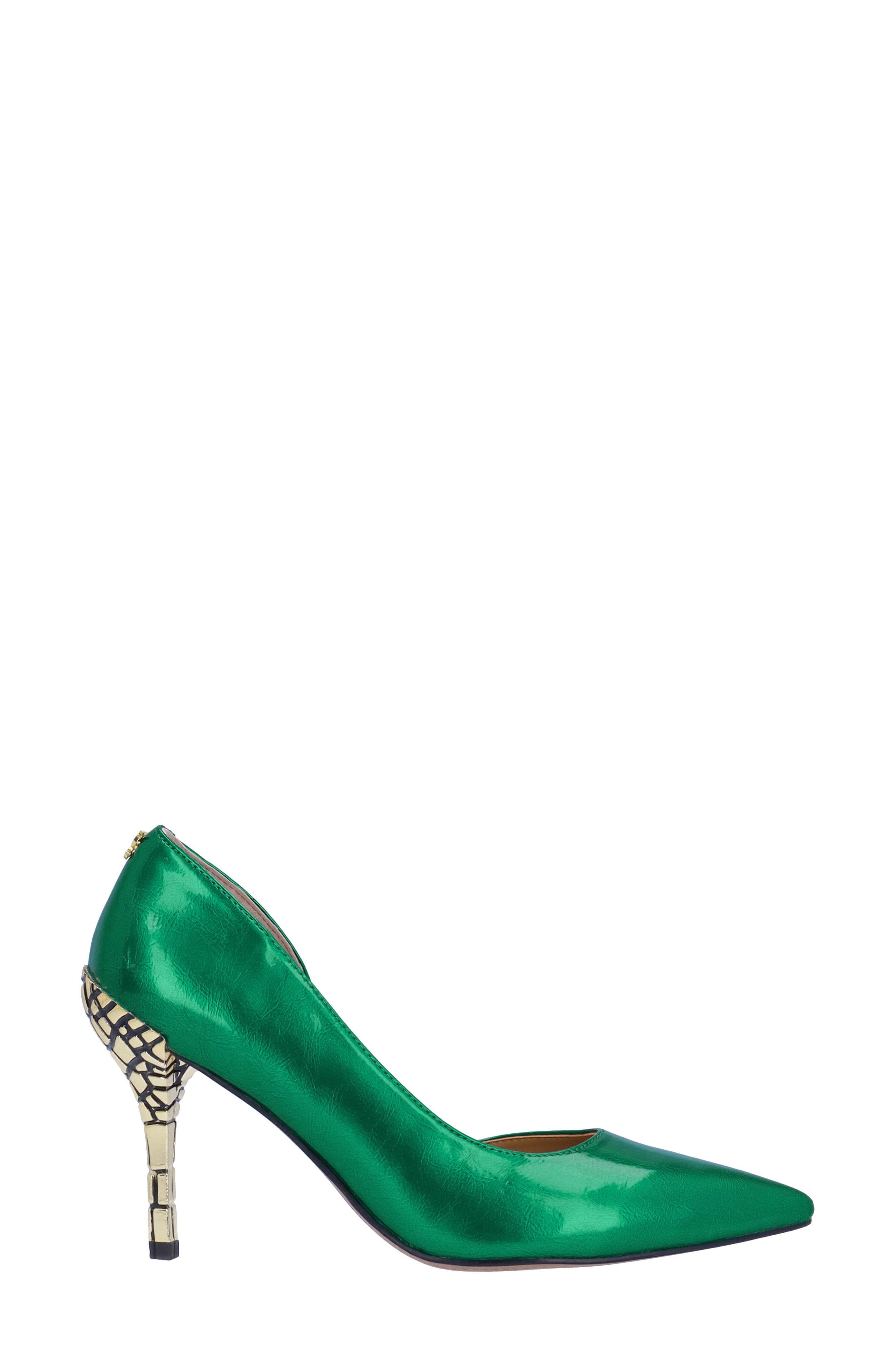 J. Reneé Jeannie Pump, Alternate, color, Emerald