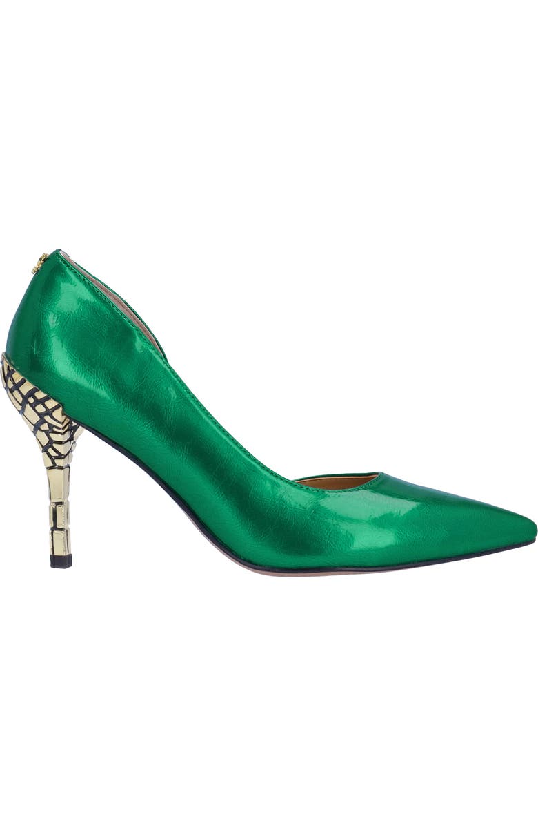 J. Reneé Jeannie Pump, Alternate, color, Emerald