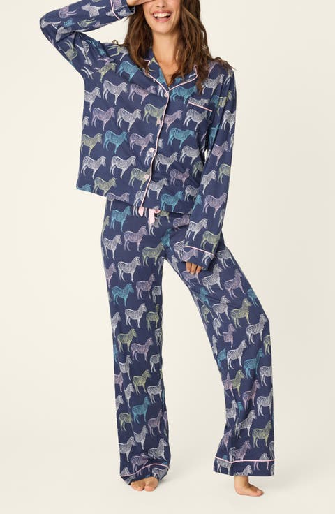 Whimsy Cotton Blend Pajamas (Regular & Plus)
