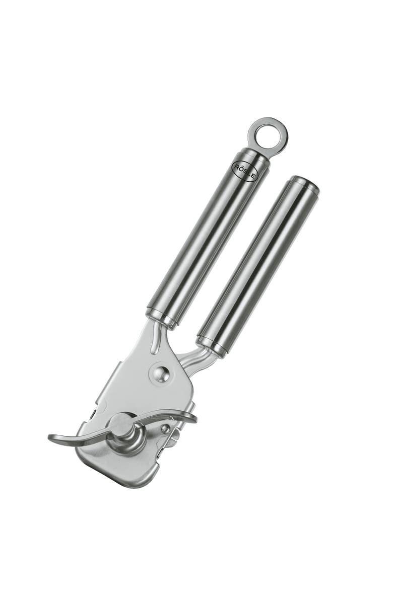 Rosle Stainless Steel Can Opener with Plier Grip, Main, color,