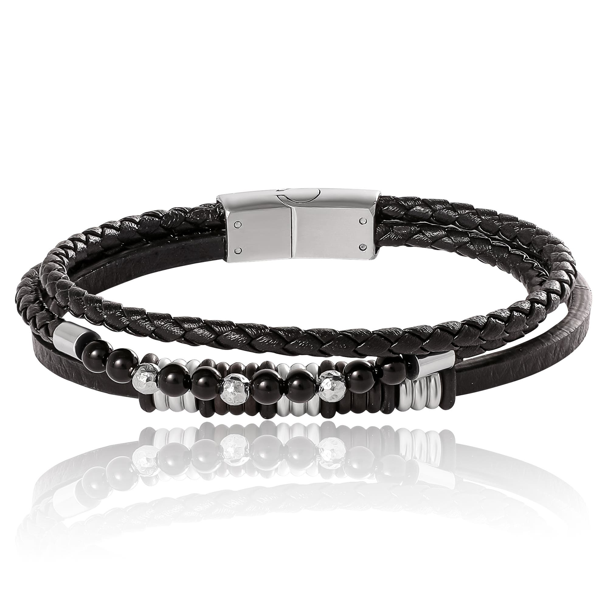 selected Black, silver
