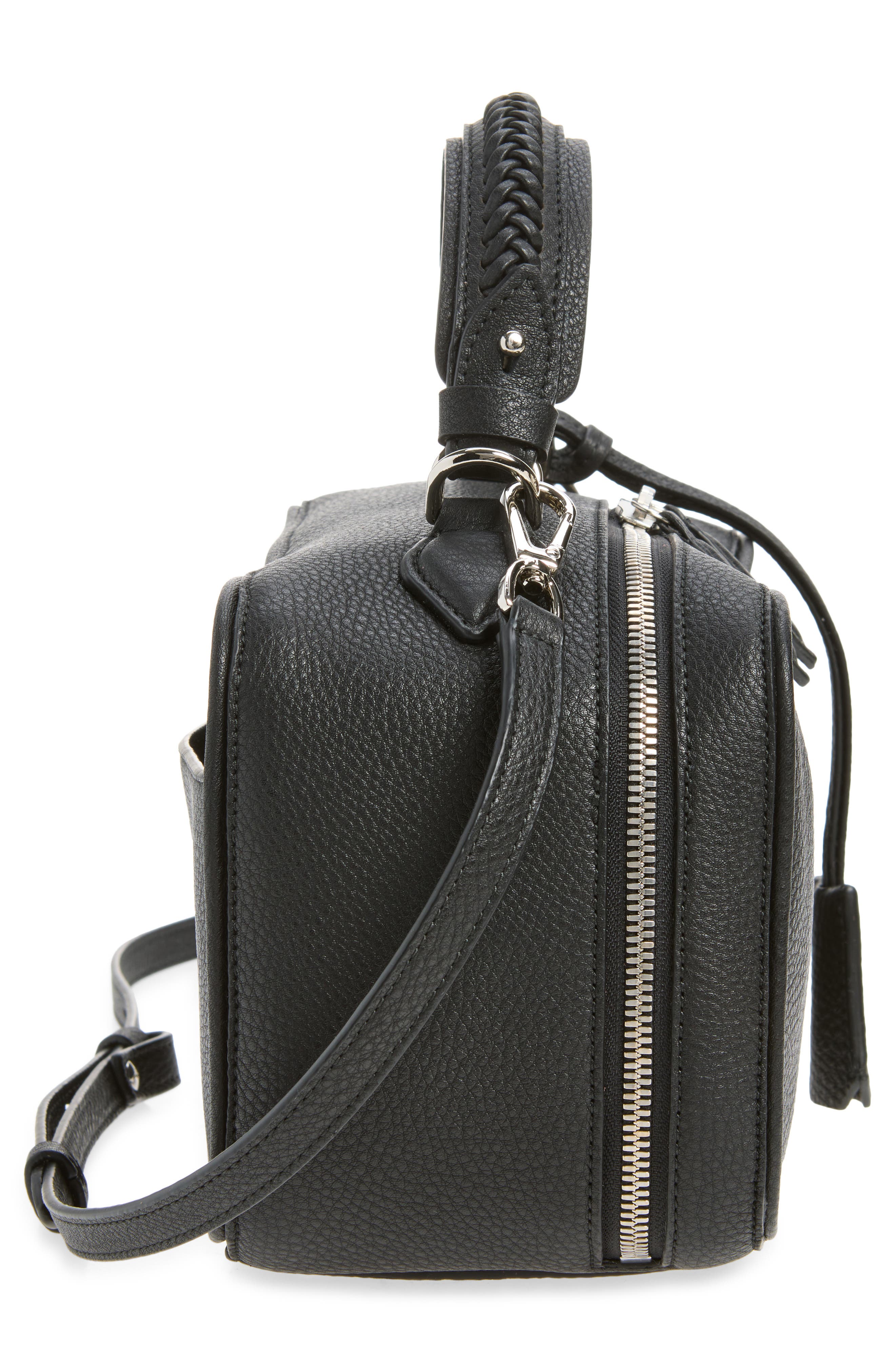 Altuzarra Tack Trunk Crossbody Bag, Alternate, color, Black
