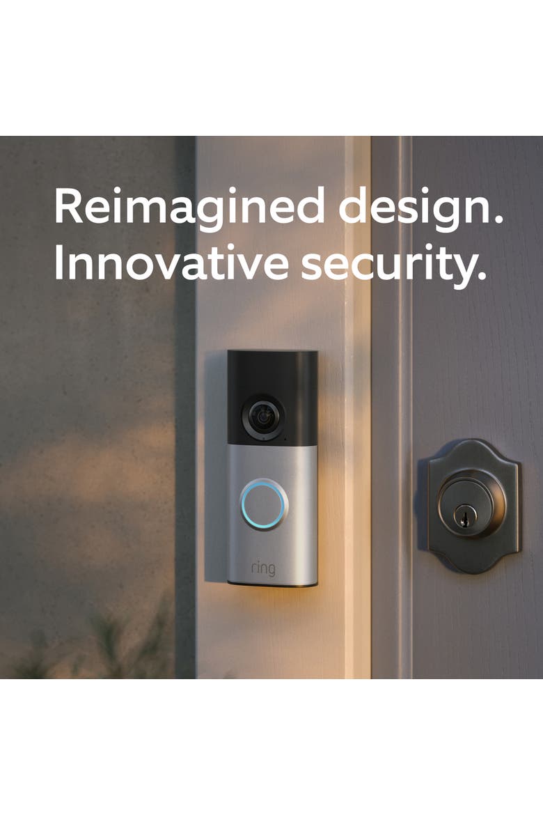 Wired Doorbell Plus 2nd Gen, Alternate, color, Nickel Silver