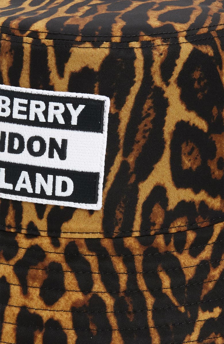 Burberry Reversible Nylon Bucket Hat, Alternate, color, 