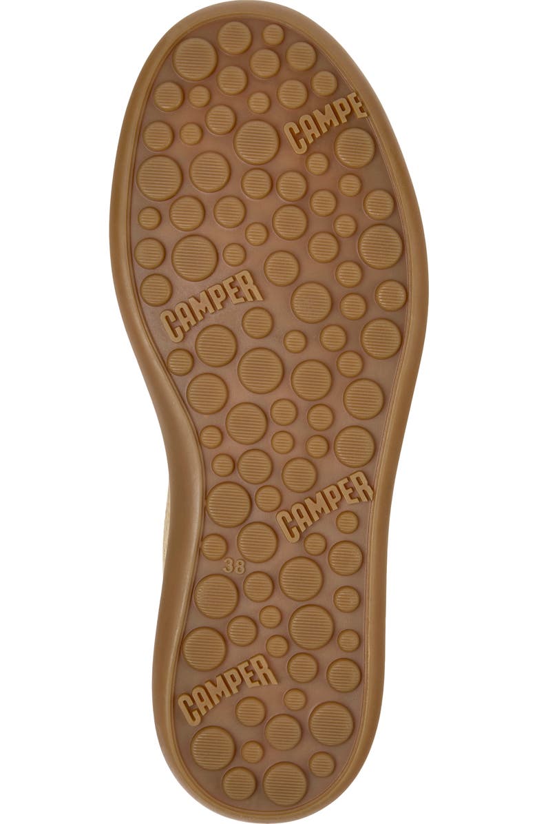 Camper Pelotas Soller Perforated Sneaker, Alternate, color, Medium Brown