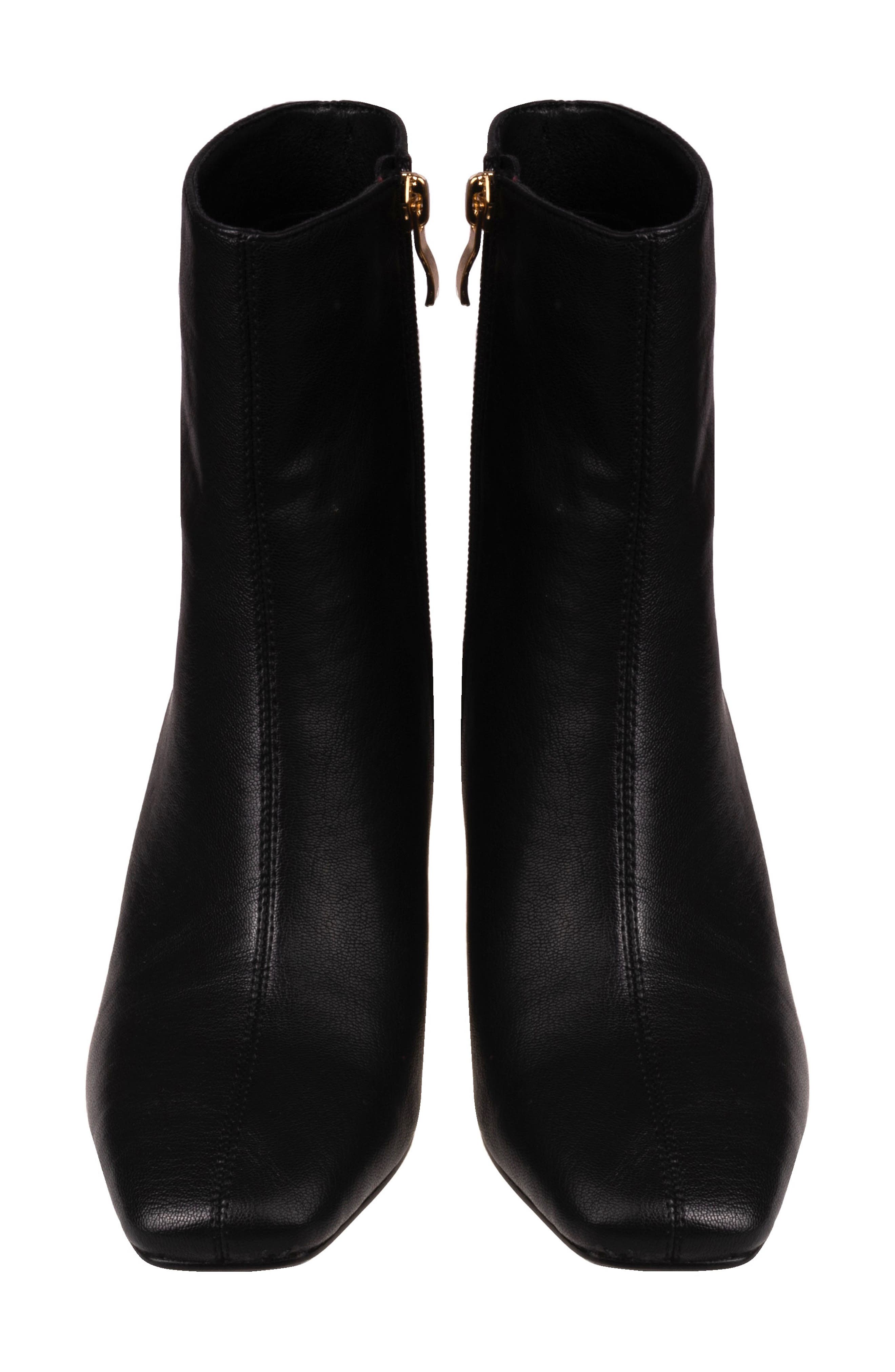 NINETY UNION Mona Square Toe Wedge Boot, Alternate, color, Black