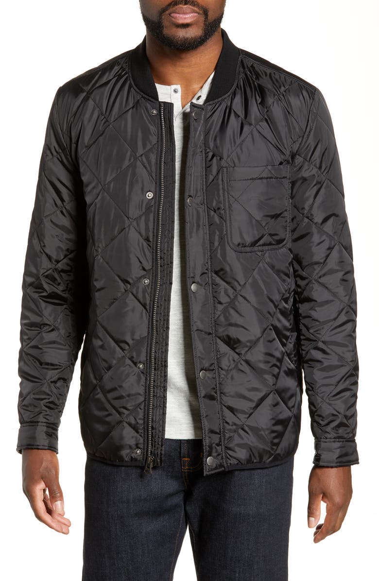 Cole Haan Quilted Water Resistant Jacket, Main, color, 