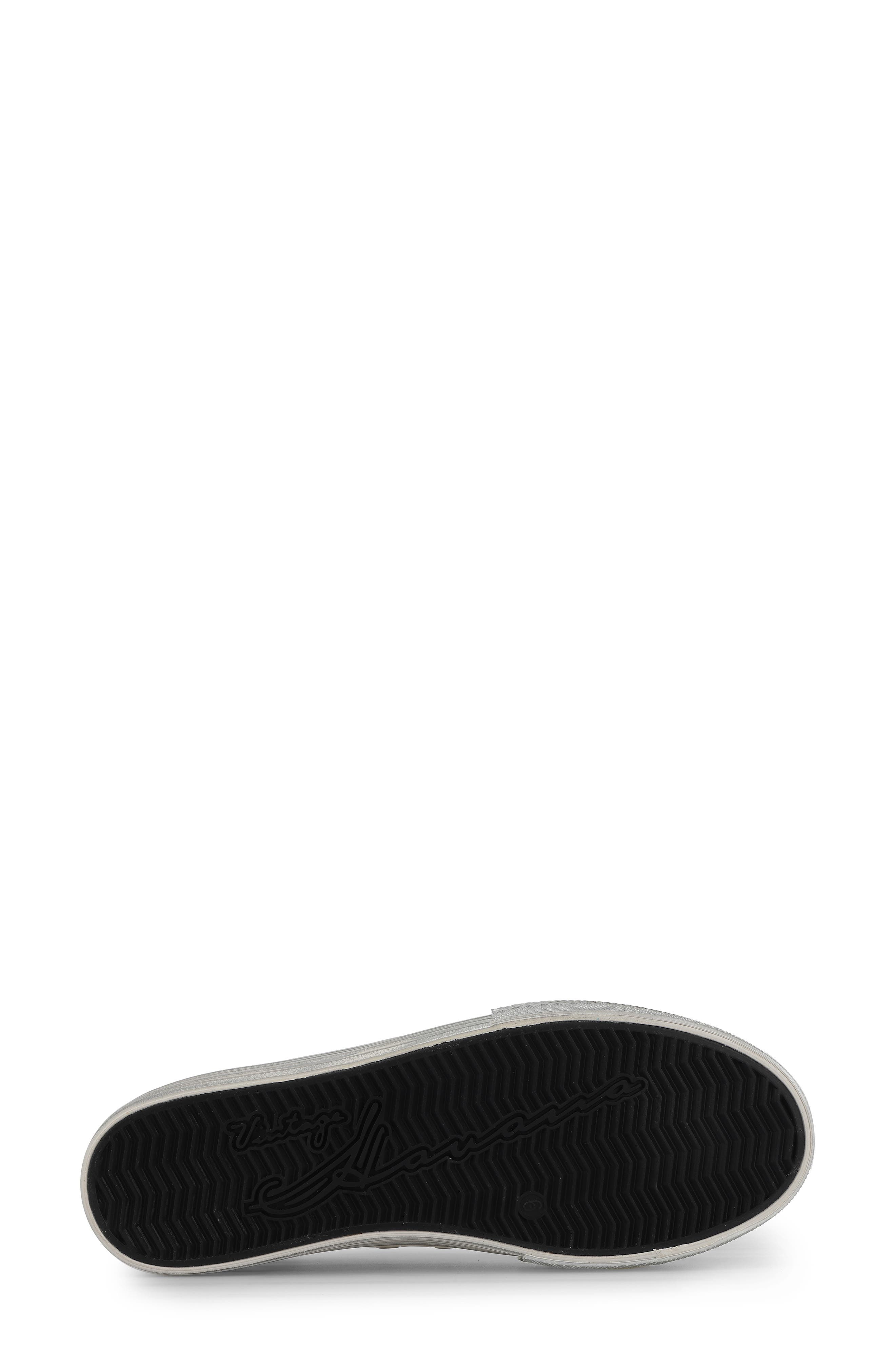 Amaze Platform Metallic Sneaker, Alternate, color, WHITE CROCO
