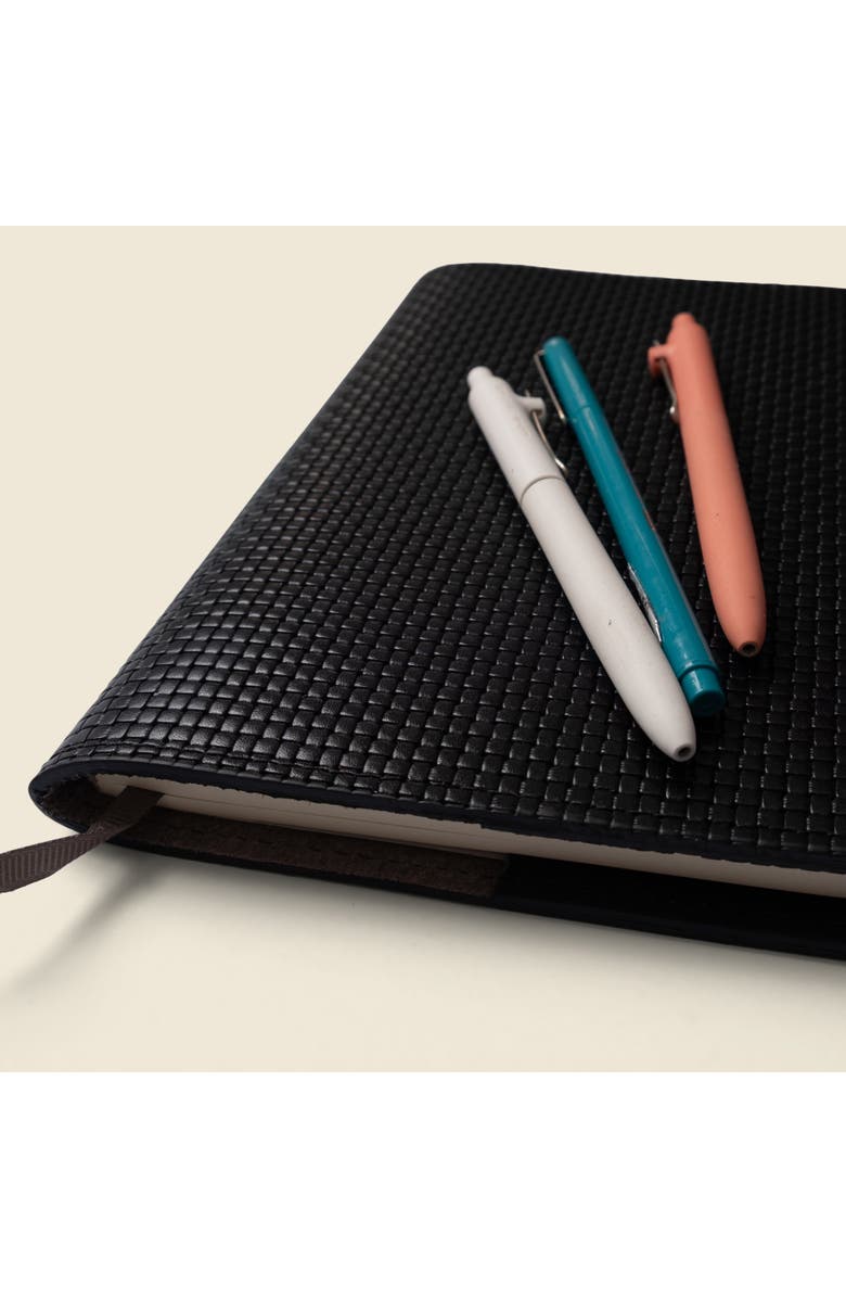 Casupo Refillable A5 Leather Journal Cover, Alternate, color, Black Limited Edition