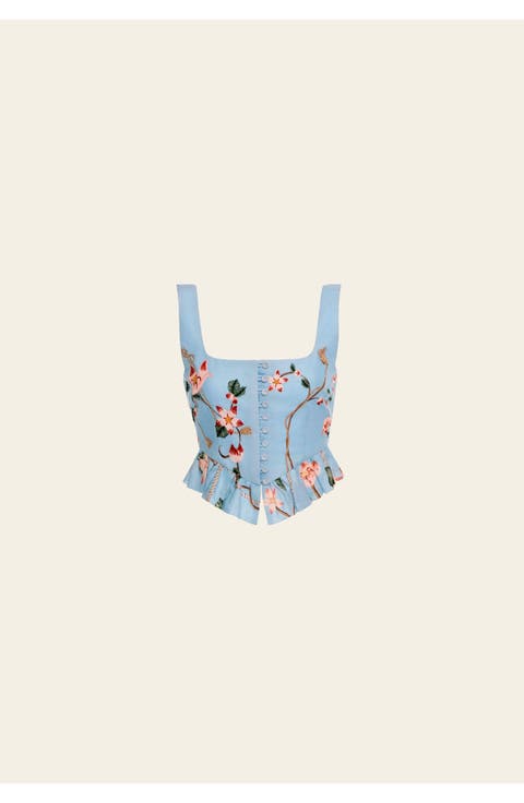 Eslabon  Navegante Cropped Top