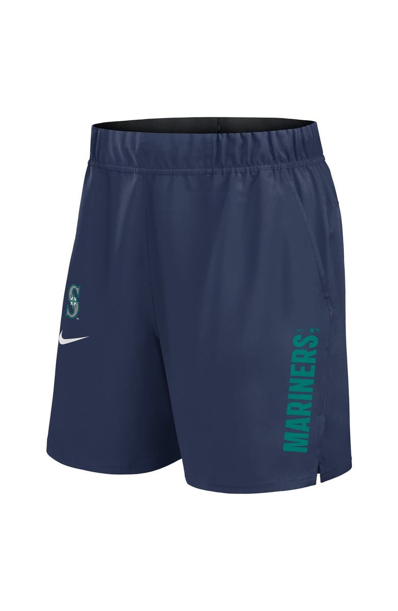 Nike Men's Nike Navy Seattle Mariners Woven Victory Performance Shorts, Alternate, color, Navy