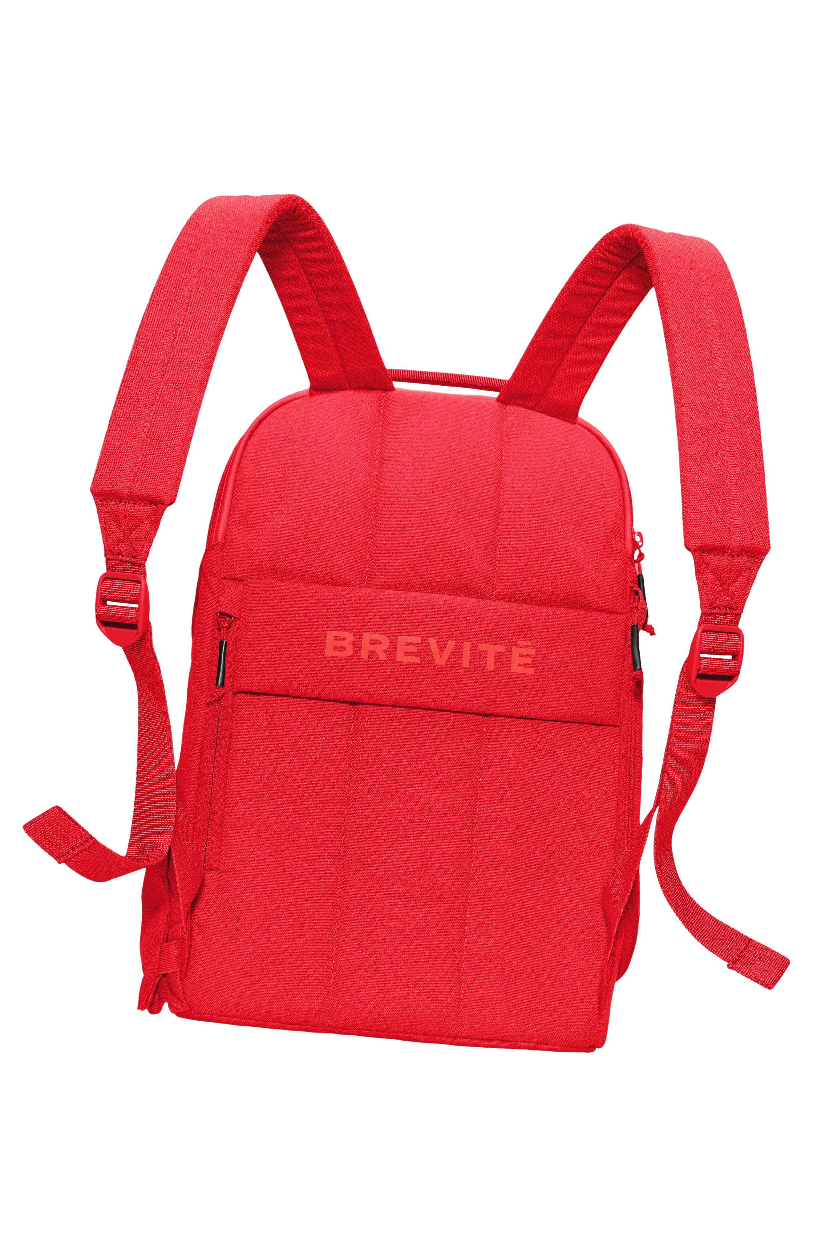 Brevite The Brevite Water Resistant Backpack, Alternate, color, Red