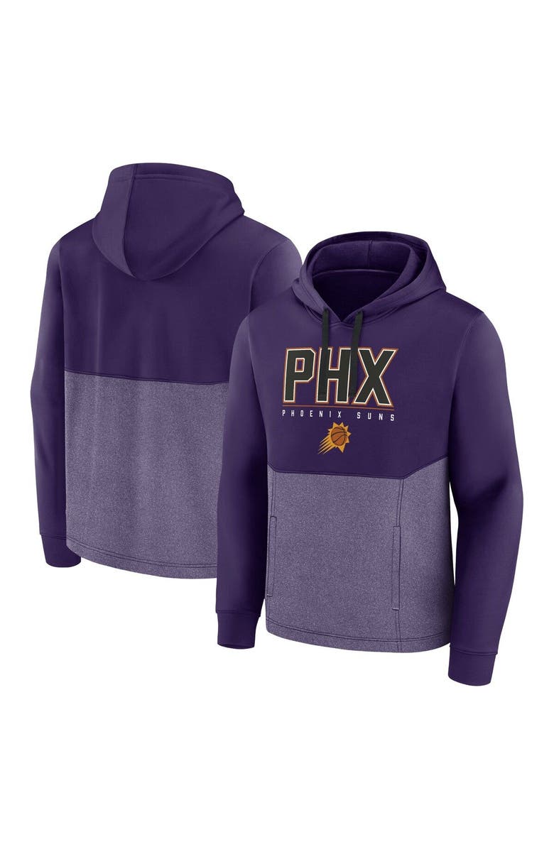FANATICS Men's Fanatics Branded  Purple Phoenix Suns Successful Tri-Blend Pullover Hoodie, Main, color, Purple