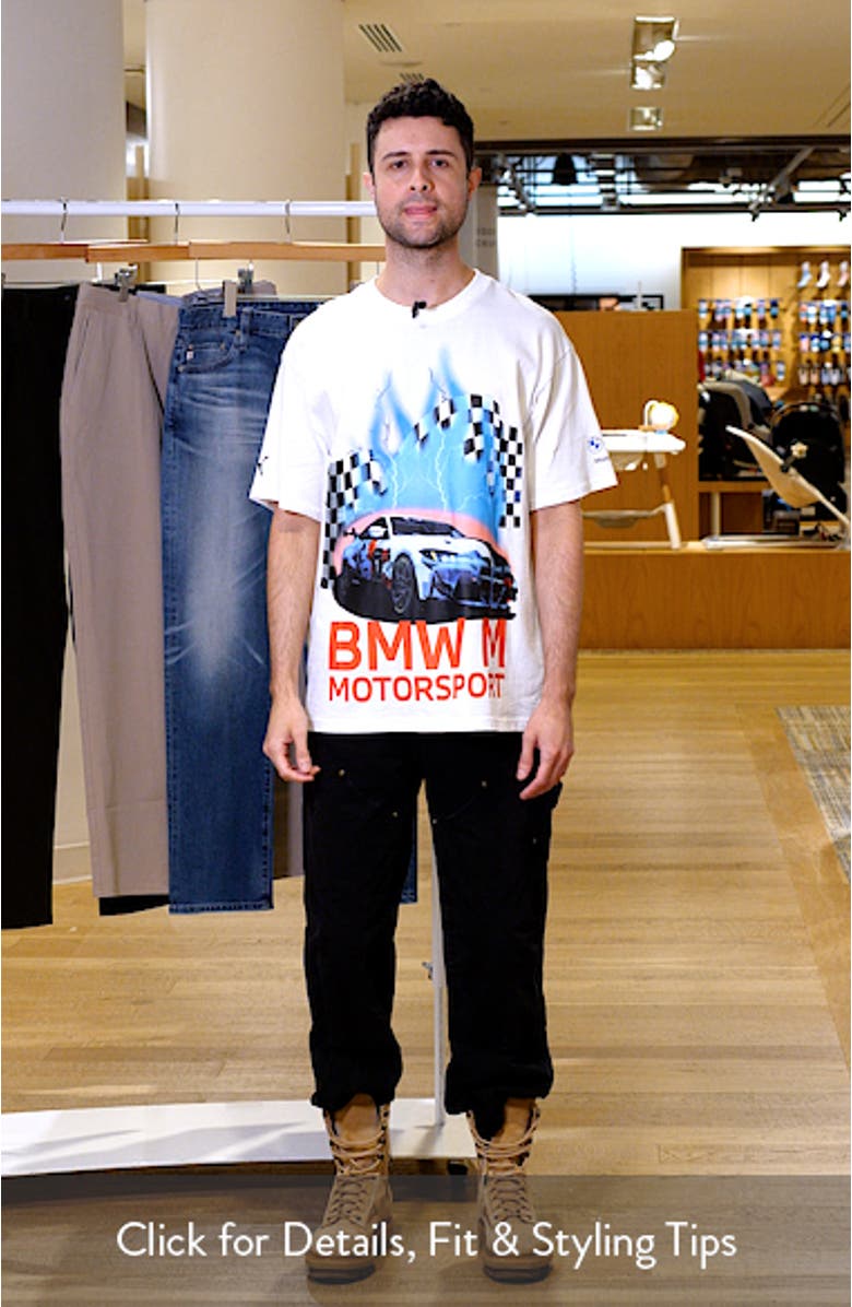 x BMW M Motorsport Vintage Graphic T-Shirt, sales video thumbnail
