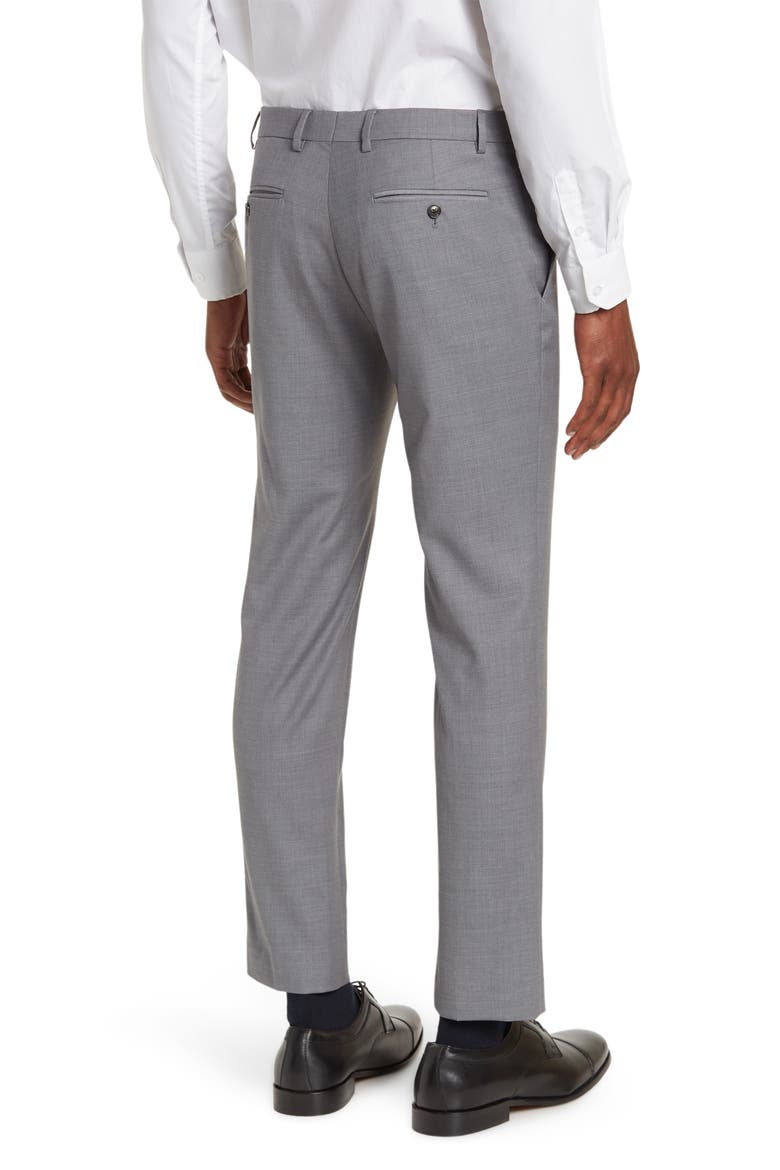 Ryland Grey Sharkskin Suit Separates Pants, Alternate, color, GREY