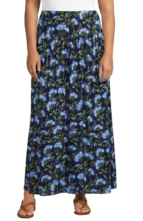 Silky Knit Maxi Skirt