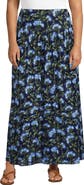Lands' End Plus Size Silky Knit Maxi Skirt