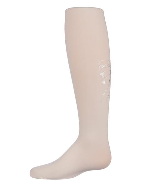 Ballerina Bow Printed Tights (Toddler, Little Kid & Big Kid)