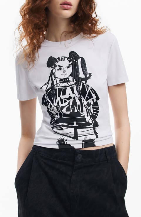 Choi Lacroix Cotton Graphic T-Shirt