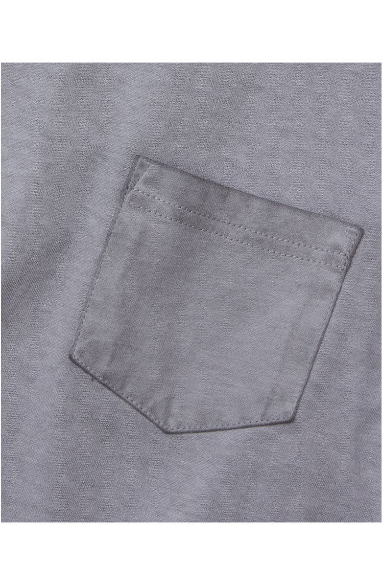 Lands' End Boys Long Sleeve Washed Pocket Shirt, Alternate, color, Cocoon