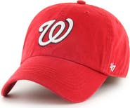 '47 Men's '47 Red Washington Nationals Franchise Logo Fitted Hat