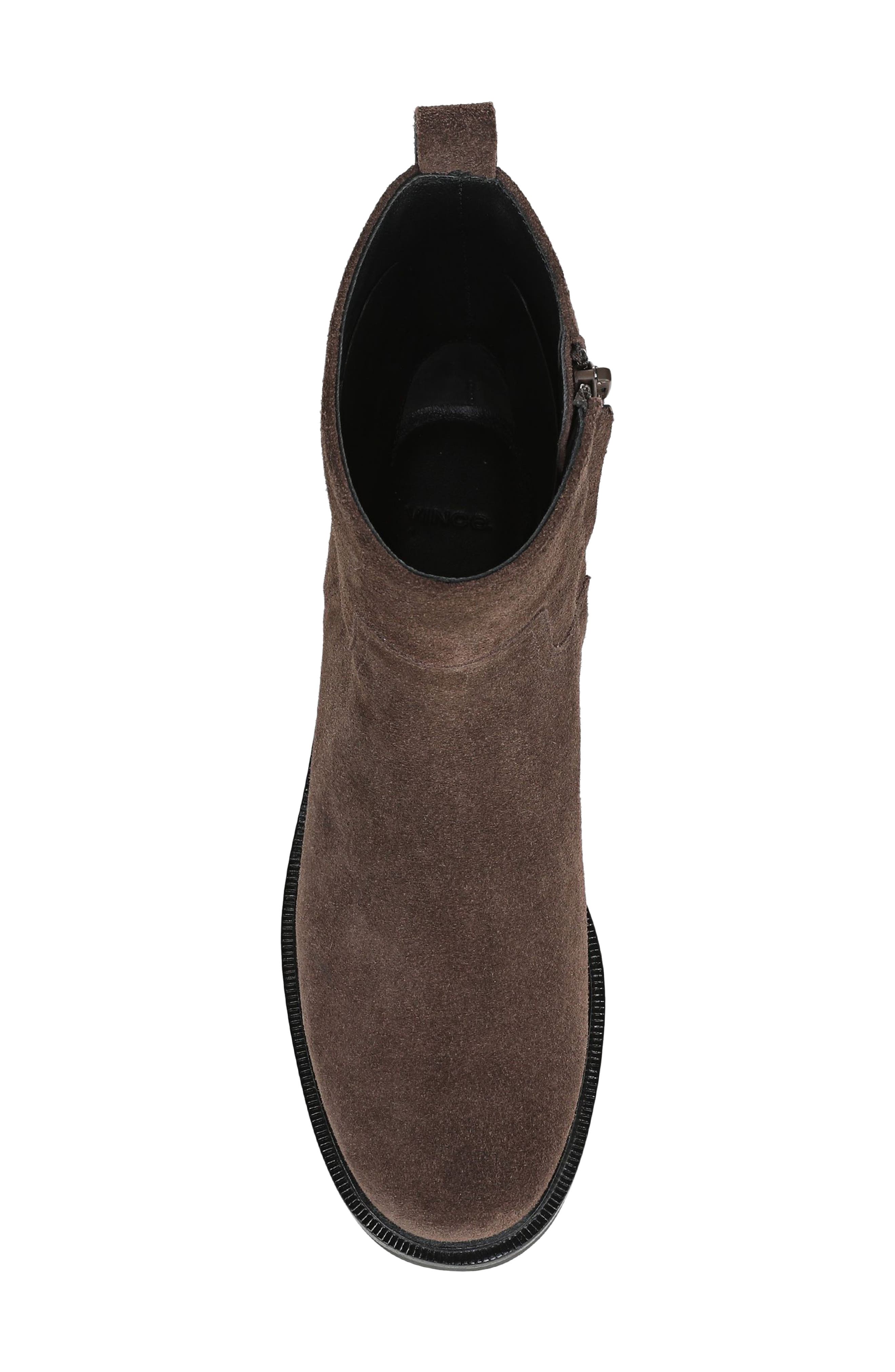 Sidney Lug Sole Boot, Alternate, color, CACAO BROWN LEATHER