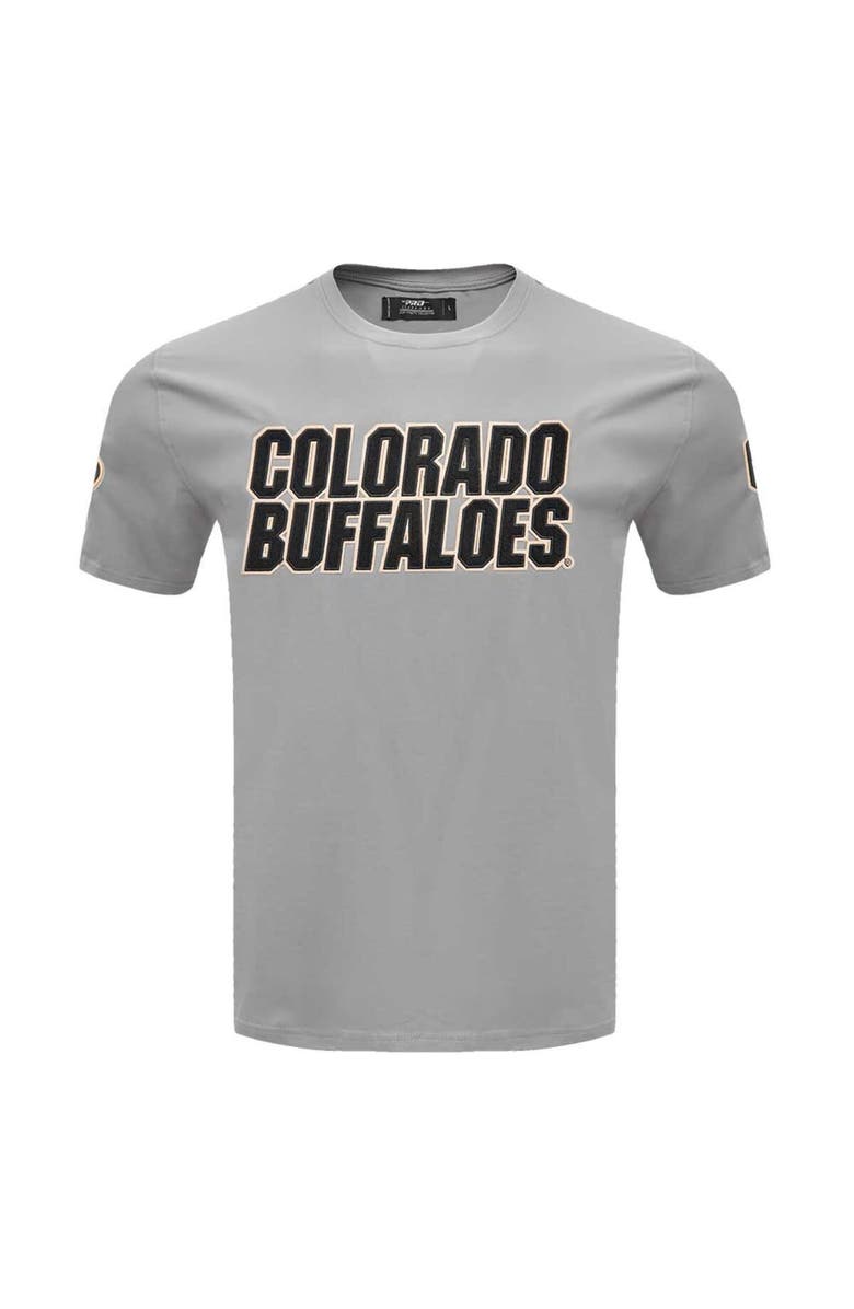 PRO STANDARD Men's Pro Standard Gray Colorado Buffaloes Classic Wordmark T-Shirt, Alternate, color, 