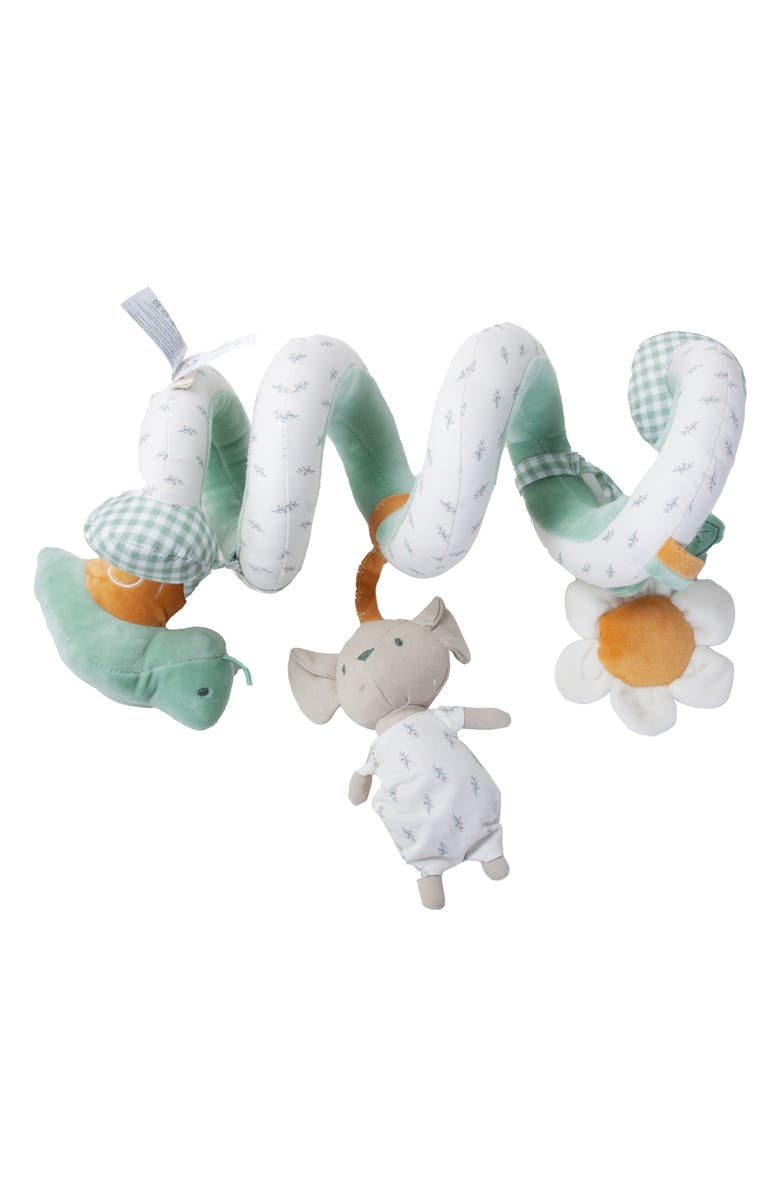 KALENCOM Multi-Activity Spiral Rattle Toy, Main, color, Spring Cottage