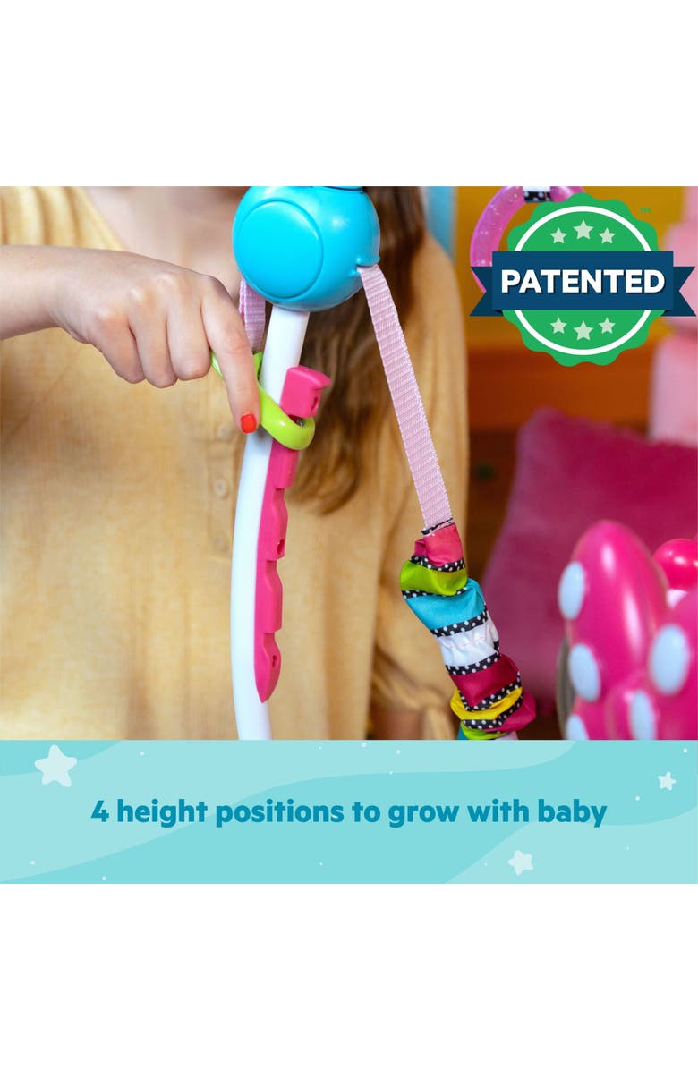 BRIGHT STARTS Disney Baby MINNIE MOUSE PeekABoo Baby Activity Jumper, Alternate, color, Pink