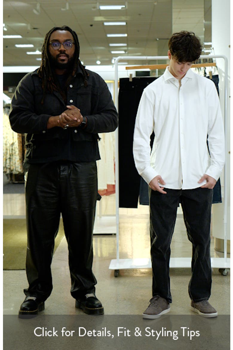 Hank Kent Slim Fit Performance Stretch Dress Shirt video