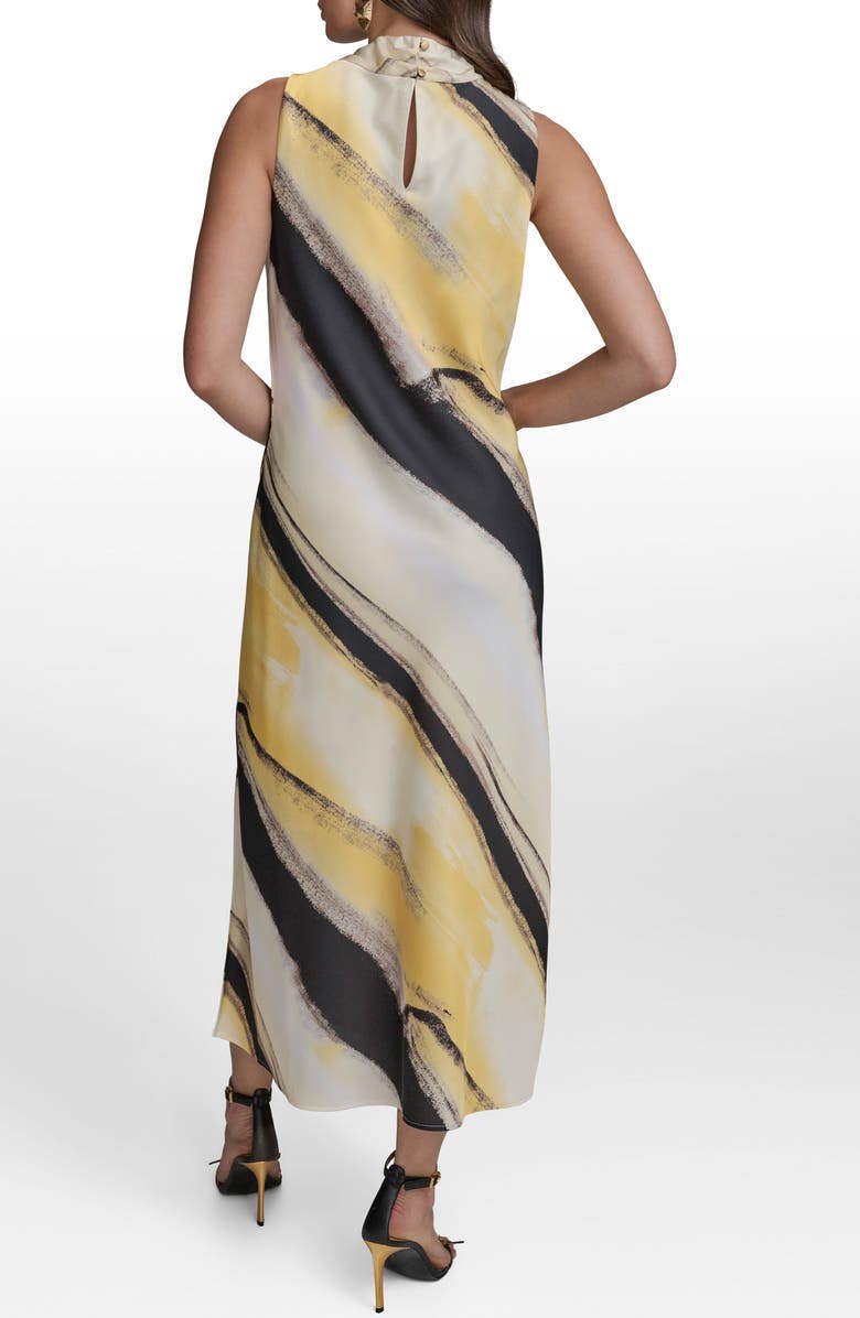 Donna Karan New York Print Sleeveless Maxi Dress, Alternate, color, 