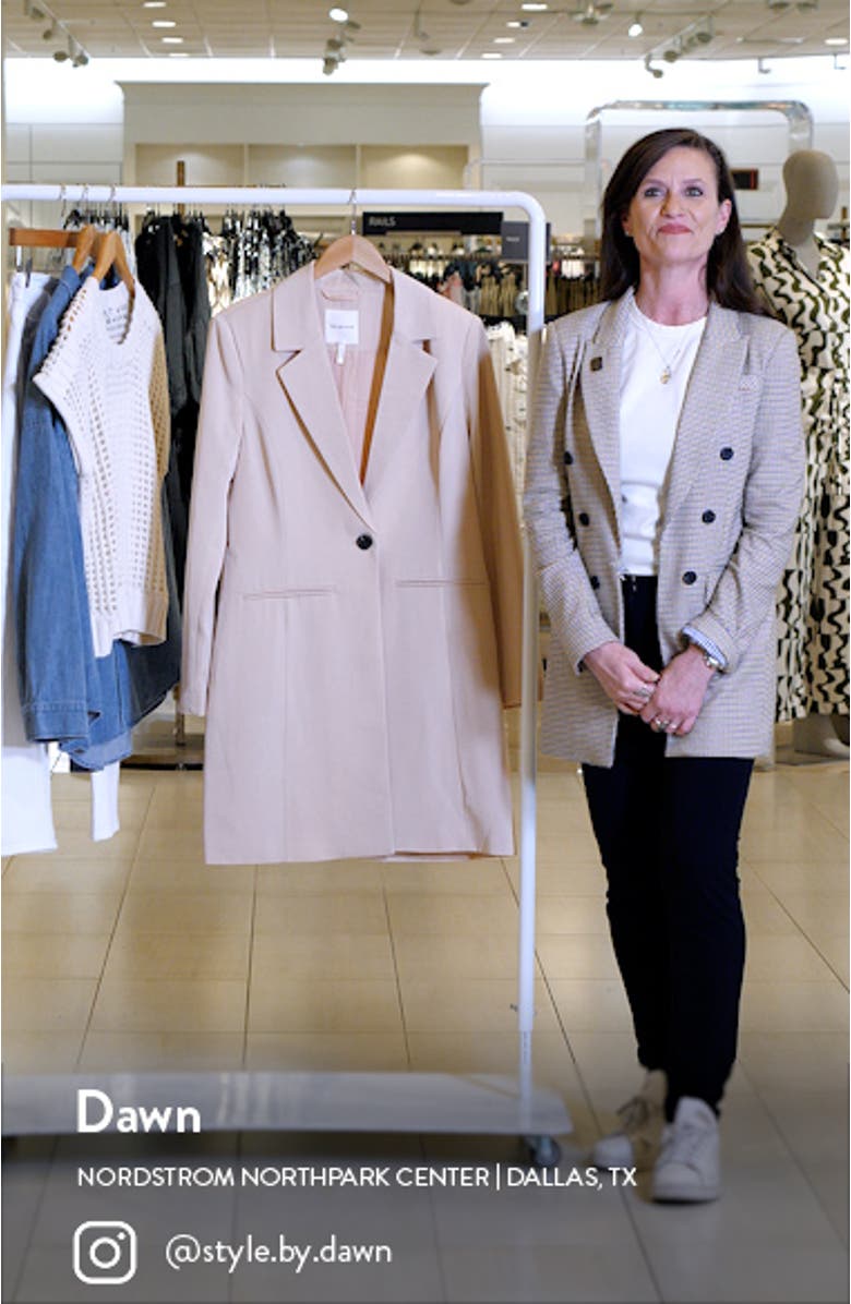 One-Button Longline Coat, sales video thumbnail