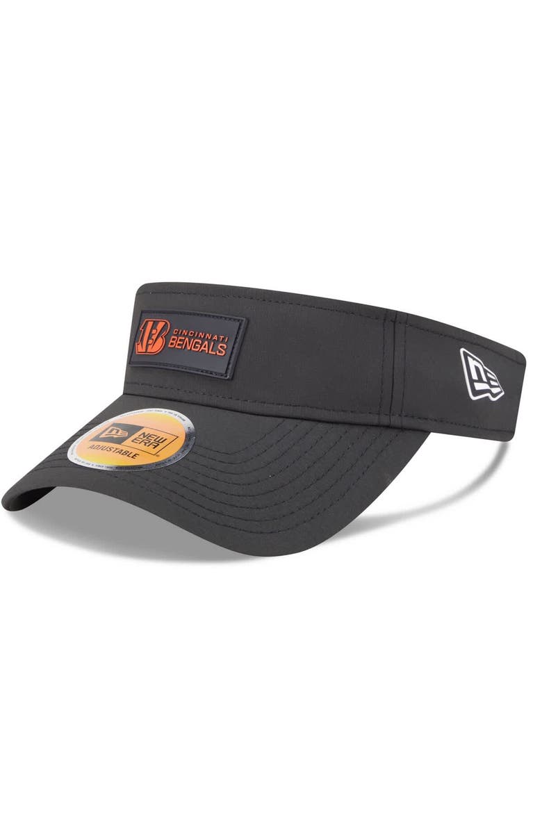 Men's New Era Black Cincinnati Bengals 2025 Sideline  Visor, Main, color, Black