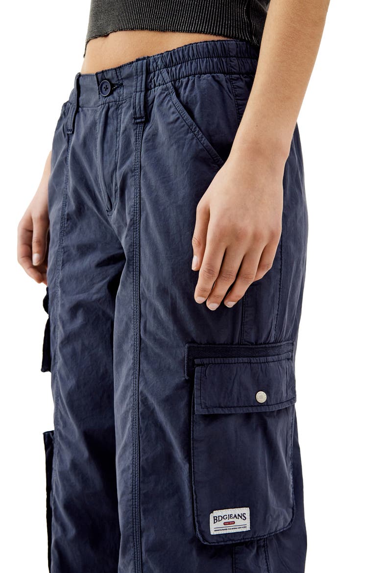 Y2K Cotton Cargo Pants, Alternate, color, MIDNIGHT BLUE