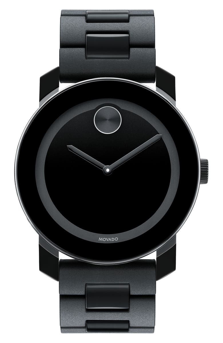Movado 'Large Bold' Bracelet Watch, 42mm, Main, color,