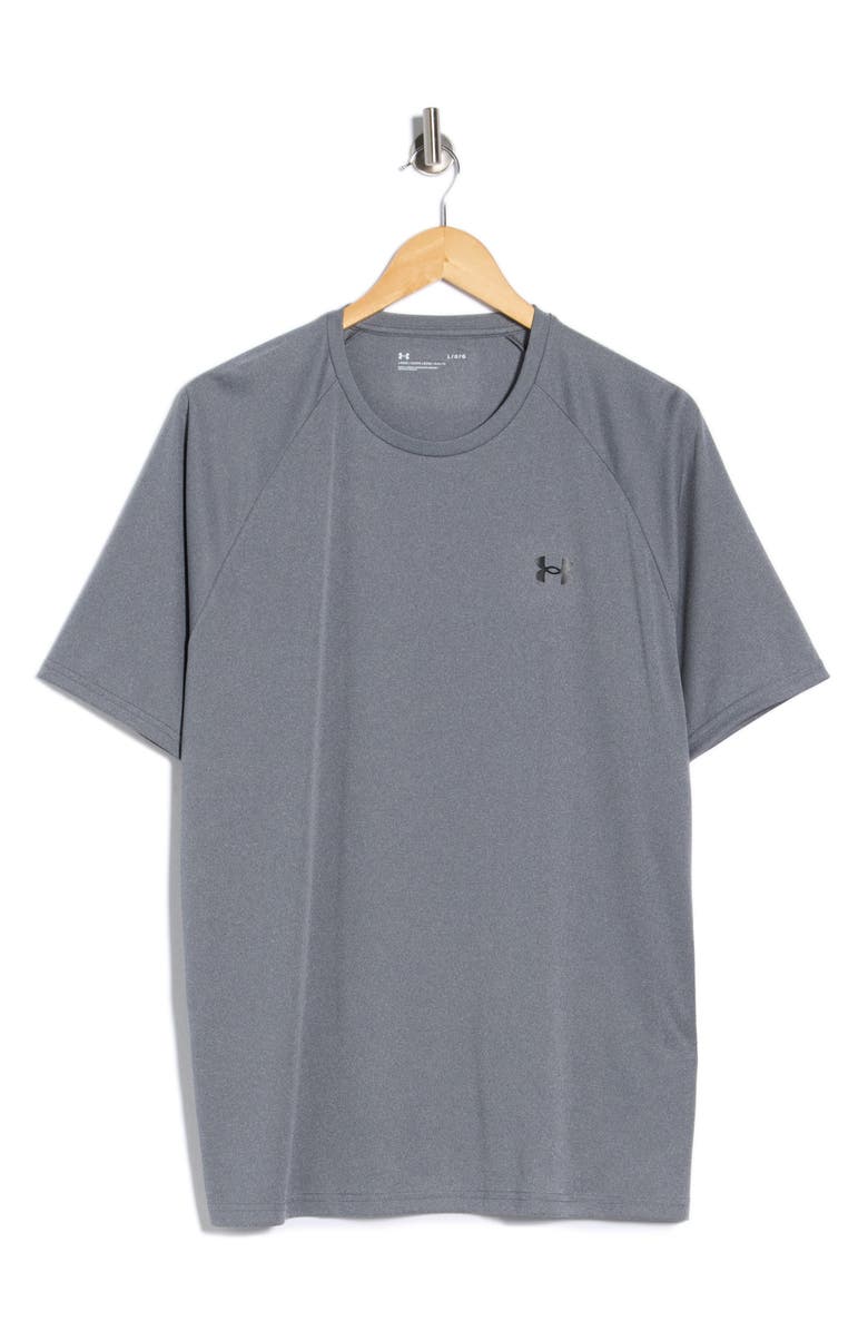 Under Armour Velocity 2.0 Raglan Sleeve T-Shirt, Alternate, color, Pitch Gray Light